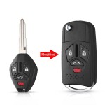 Mitsubishi Flip Folding 2+1/3+1 Buttons Remote Key Shell MIT11R Blade