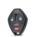 Mitsubishi 2/2+1/3/3+1 Buttons key shell (without blade)