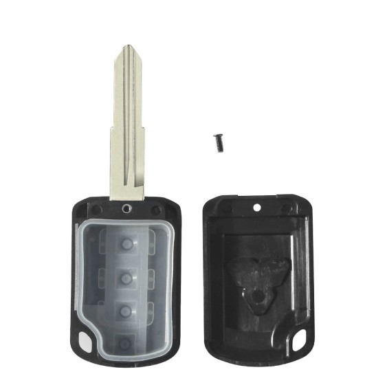 Mitsubishi 2/2+1/3/3+1 buttons key shell right blade(No logo/With logo)