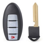 Nissan 3+1 Buttons 315MHz 4A Chip FCC ID:KR5S180144203 S180144203 (No logo/With logo)