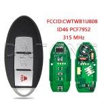 Nisan ID46 PCF7952 CWTWB1U808 315MHz (No logo/With logo)