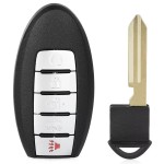 Nissan 2+1/3+1/4+1 Buttons FCC ID: KR5S180144106 433MHz 4A Chip P/N: S180144105 (No logo/With logo)