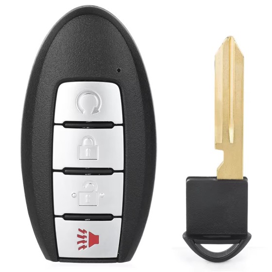 Nissan 2+1/3+1 Buttons Sedan 4A Chip KR5TXN7 S180144902 433.92FSK(No logo/With logo)