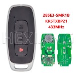Nisan Kicks X-Trail Smart key 4A Chip S180146100 433 Mhz(No logo/With logo)