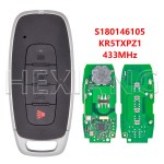 Nisan Kicks X-Trail Smart key 4A Chip S180146100 433 Mhz(No logo/With logo)