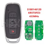 Nisan Kicks X-Trail Smart key 4A Chip S180146100 433 Mhz(No logo/With logo)