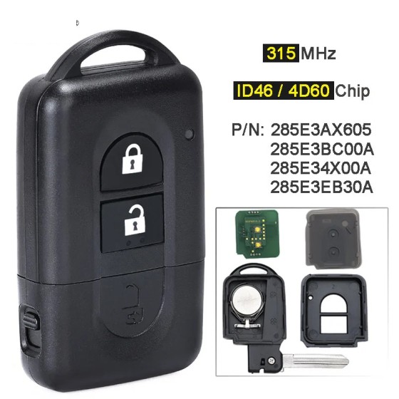 285E34X00A /285E3EB30A, 285E34X00 433MHz 4D60/ID46 Chip