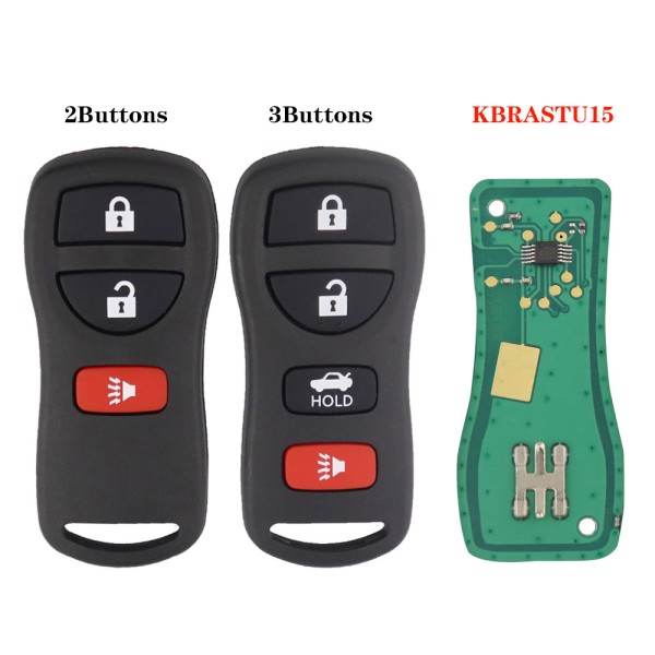 Nissan 2+1/3+1 Buttons 315/433MHz - KBRASTU15