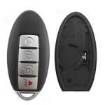 Nissan key shell 2/2+1/3/3+1/4+1 buttons(hold right) (No logo/With logo)