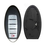 Nissan key shell 2/2+1/3/3+1/4+1 buttons(hold right) (No logo/With logo)