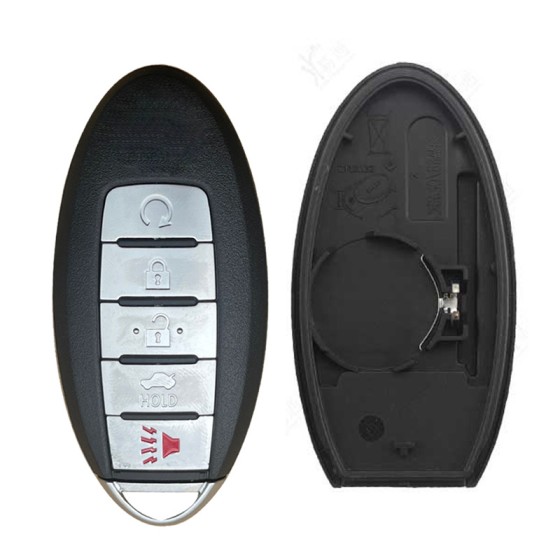 Nissan key shell 4+1/3+1/2+1 buttons Sedan (hold right) Lamp (No logo/With logo)