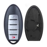 Nissan key shell 2/2+1/3/3+1/4+1 buttons(hold right) (No logo/With logo)