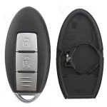 Nissan key shell 2/2+1/3/3+1/4+1  buttons(hold left) (No logo/With logo)