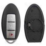 Nissan key shell 2/2+1/3/3+1/4+1  buttons(hold left) (No logo/With logo)