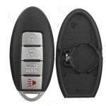 Nissan key shell 2/2+1/3/3+1/4+1  buttons(hold left) (No logo/With logo)