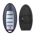 Nissan key shell 2/2+1/3/3+1/4+1  buttons(hold left) (No logo/With logo)
