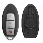 Nissan key shell 2/2+1/3/3+1/4+1 buttons(hold mid) (No logo/With logo)