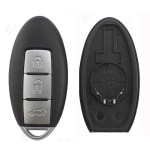 Nissan key shell 2/2+1/3/3+1/4+1 buttons(hold mid) (No logo/With logo)