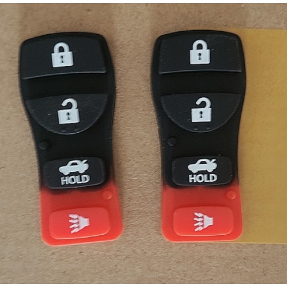 Nissan 2+1/3+1 Button Key Shell pad