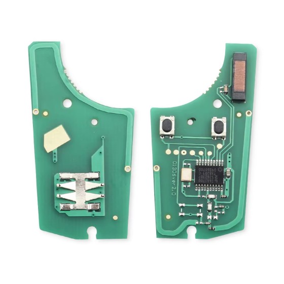 2Buttons  PCF7941 433MHZ PCF7941 HU100 Blade Astra H