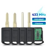 Remote Control No Chip 5WK48669 ASK 433Mhz HU100/HU43/YM28/HU46