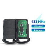 Remote Control No Chip 5WK48669 ASK 433Mhz HU100/HU43/YM28/HU46