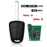 Opel/Vauxhall 433MHz PCF7941 Corsa D Meriva B/Astra H Zafira B