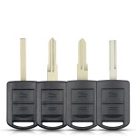 Opel2 Button Car Key Shell No/HU46/HU100/YM28/HU43 Blade