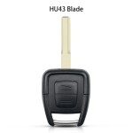 Remote Key Case 2 Button  HU43/HU100/HU46/YM28 Blade