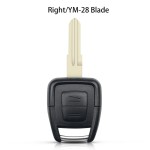 Remote Key Case 2 Button  HU43/HU100/HU46/YM28 Blade