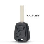 2 Button Remote Car Key Fob Case For Citroen