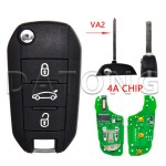 Car Remote Key For Peugeot AES Chip
