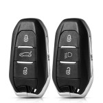 3 Buttons Car Remote Key Shell for Peugeot