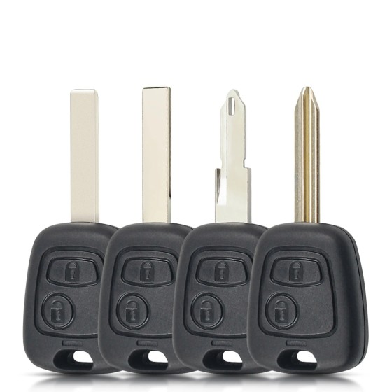 2 Button Remote Car Key Fob Case For Citroen