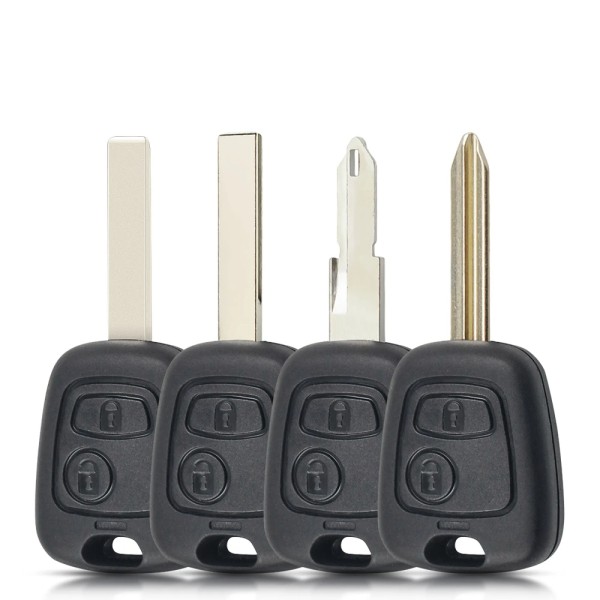 2 Button Remote Car Key Fob Case For Citroen