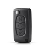 3 Button Car key Case Shell for Peugeot 3BT
