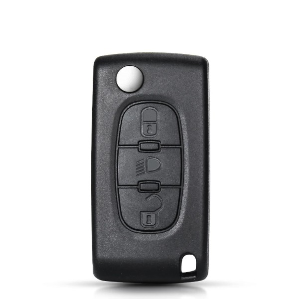 Car Key Case Lamp Buttons for Peugeot