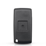 4 Buttons Light Car Key Shell Fob For Peugeot