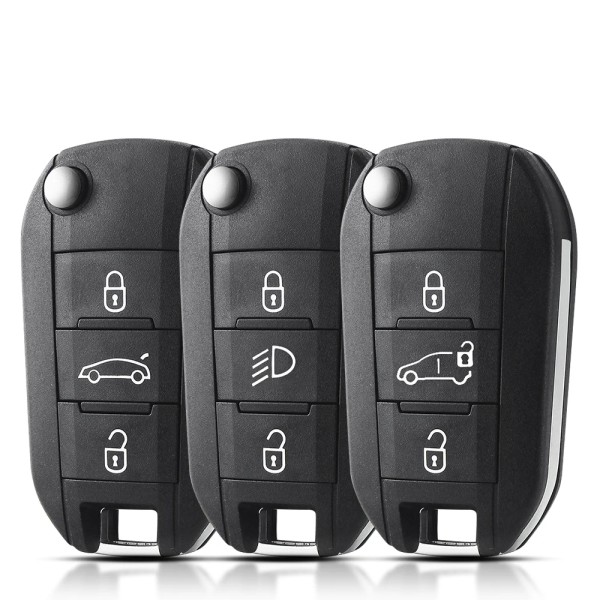 Car Key Case For Citroen C-Elysee For Peugeot