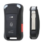 Porsche 2/3/3+1 buttons Remote 315/433MHZ ID46 PCF7946(No logo/With logo)