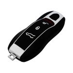 Porsche 3 Buttons Remote Key KR55WK50138 ASK 315MHz Keyless Go(No logo/With logo)