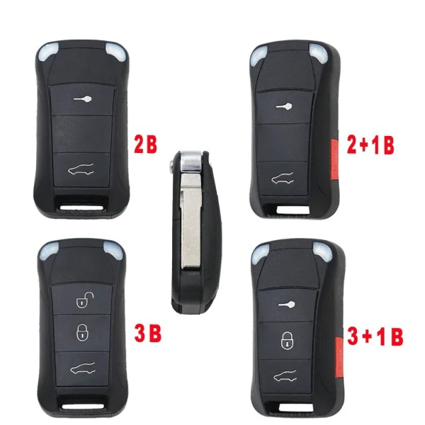 2/2+1/3/3+1 Button Folding Flip Remote Car Key Shell(No logo/With logo)