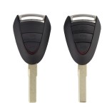 2/3 Buttons Case For Porsche Uncut HU66 Blade(No logo/With logo)