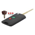 2 Buttons Key Blank Fob Key Case Remote Shell Cover for Proton Wira 415 416 Persona With Right Blade