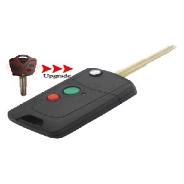 2 Buttons Key Blank Fob Key Case Remote Shell Cover for Proton Wira 415 416 Persona With Right Blade