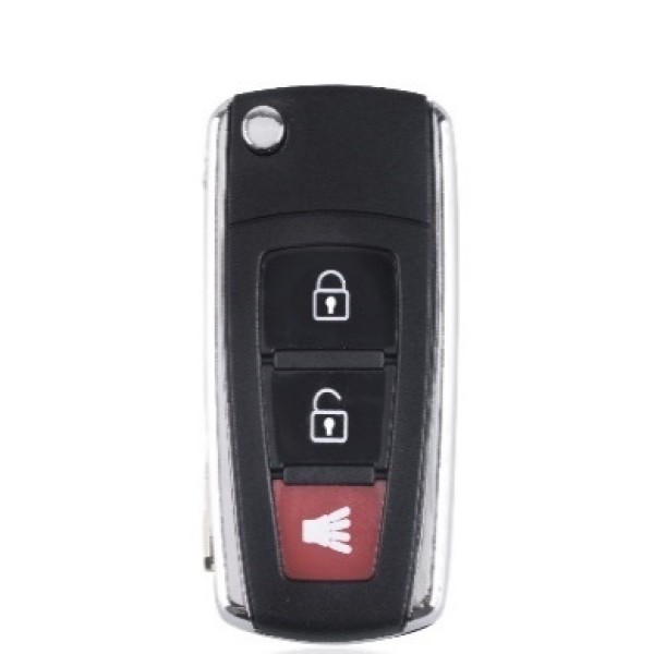 For Proton 3 Button Modified Flip Remote Car Key Shell Keyless Entry Transponder key Cover Case Fob