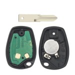 Renault 2/3BTN 433Mhz VA2/VAC102/NE73/HU136TE/NO153 Blade (PCF7946/PCF7947/4A Chip)(No logo/With logo)