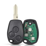 Renault 2/3BTN 433Mhz VA2/VAC102/NE73/HU136TE/NO153 Blade (PCF7946/PCF7947/4A Chip)(No logo/With logo)