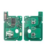 2/3 Buttons Remote Car Key 433mhz PCF7961M 4A for Renault(No logo/With logo)