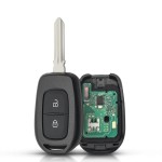 2/3 Buttons Remote Car Key 433mhz PCF7961M 4A for Renault(No logo/With logo)